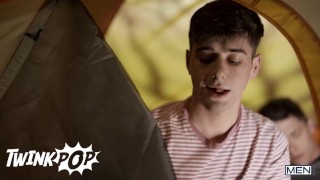 TWINKPOP - Sneaky Joey Mills Takes His Friend Troye Dean For A Seductive Camping Getaway